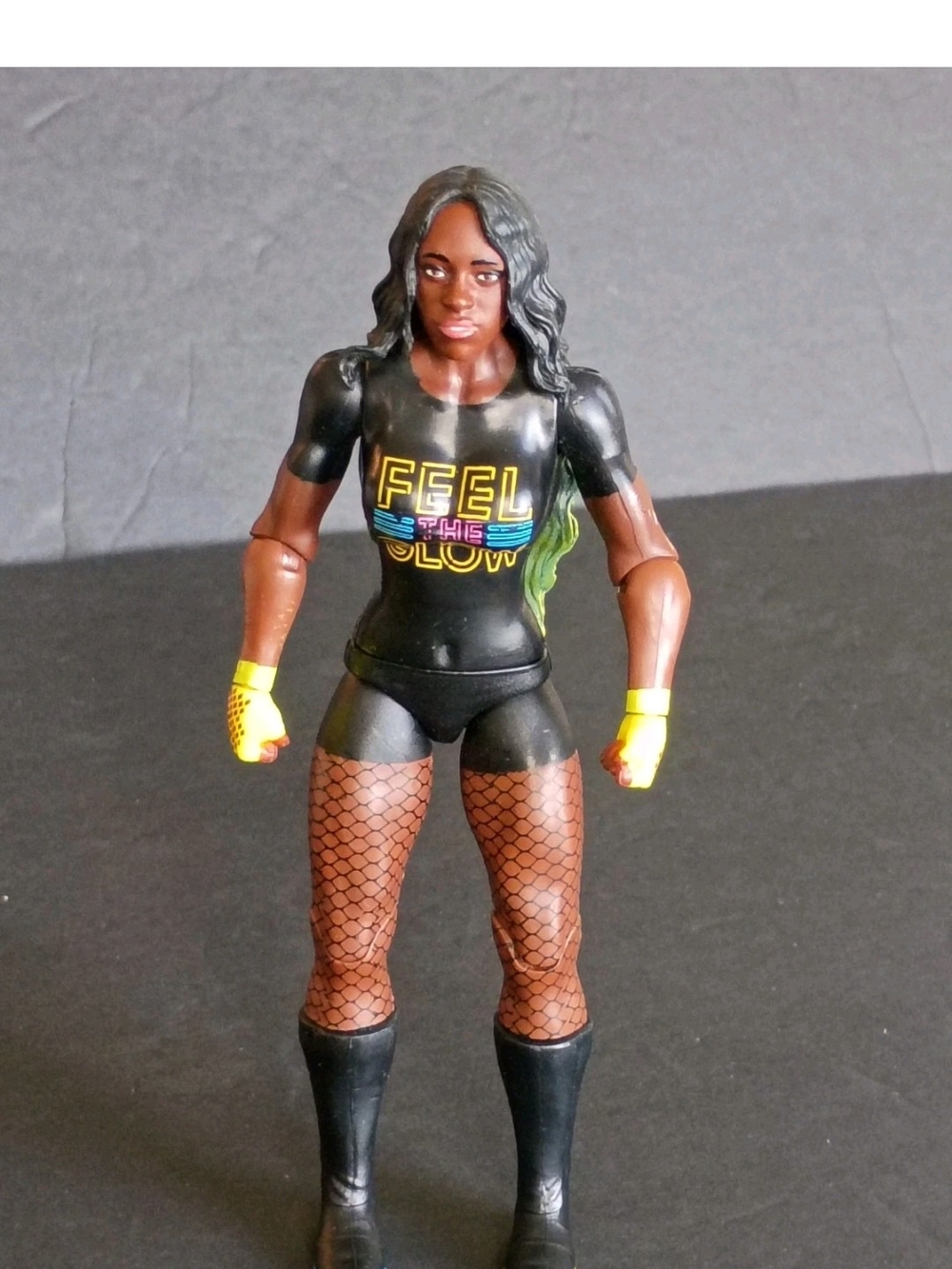 WWE Naomi Series #84 "Feel The Glow" Chase Figure Mattel Wrestling